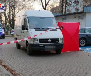 Straszny wypadek na parkingu w Świdniku