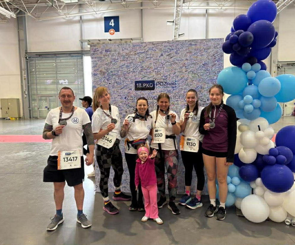 Leszczyński MONAR na poznańskim półmaratonie