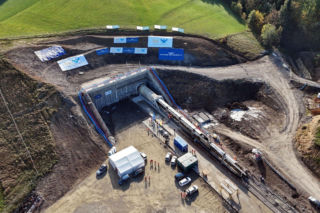 Rozpoczęcie drążenia tunelu ewakuacyjnego Tymbark - Szczyrzyc