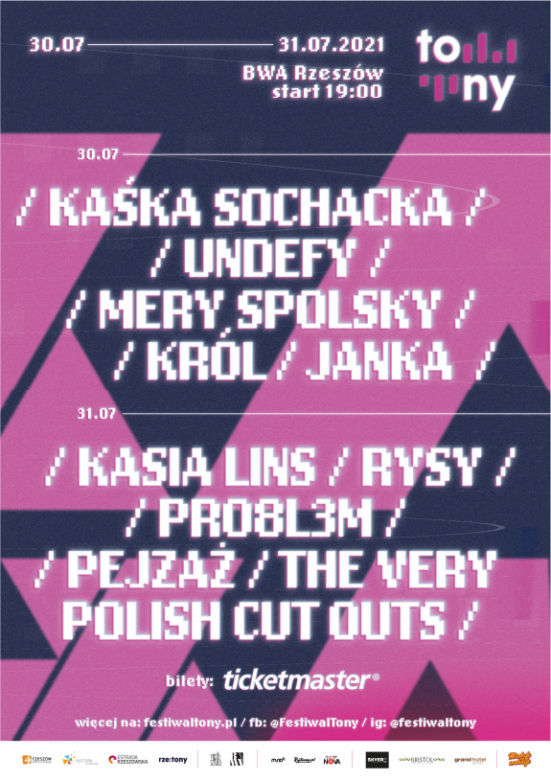 Festiwal Tony vol. 2 już 30-31 lipca w Rzeszowie! Kto zagra? 