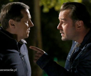 Barwy szczęścia po wakacjach 2015. Zenek Grzelak (Jan Pęczek), Borys (Jakub Wieczorek)