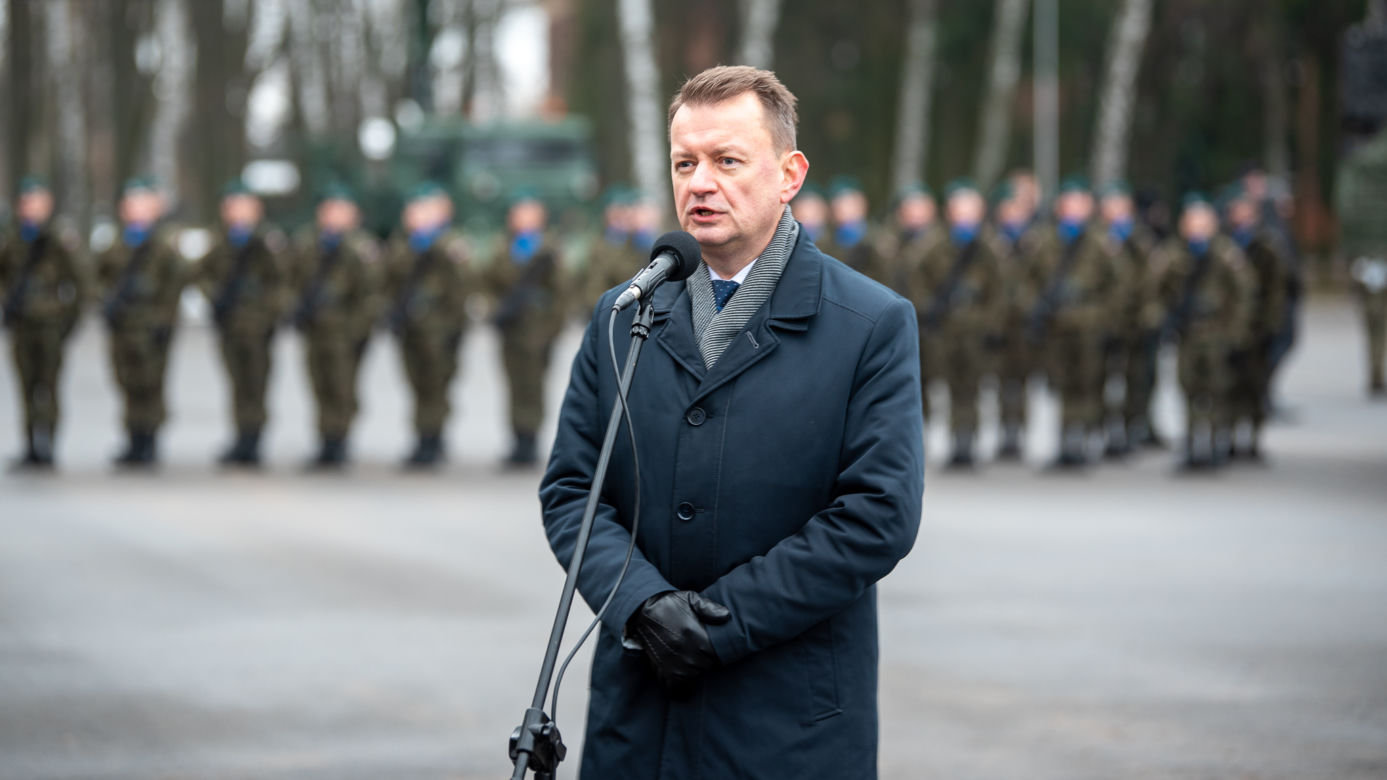 Olsztyn. Ponad 400 żołnierzy złożyło przysięgę. W uroczystości wziął udział szef MON [ZDJĘCIA]