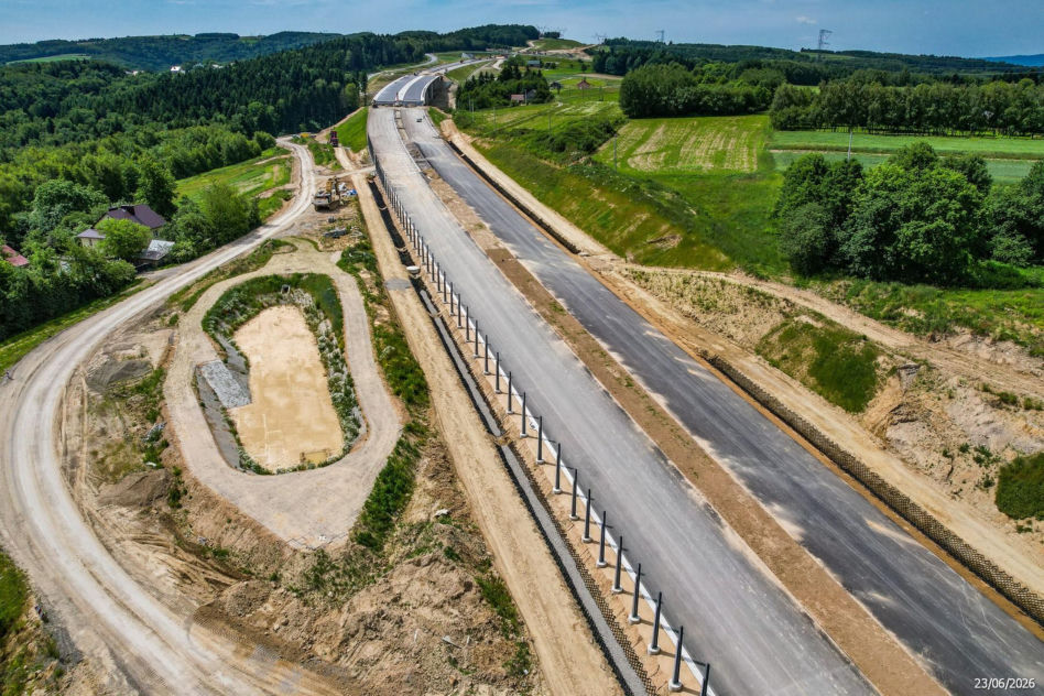 Budowa S19 - Babica Jawornik z najwyższą estakadą w Polsce