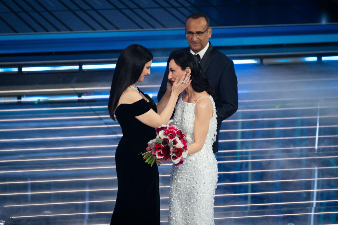 Arisa, Laura Pausini i Carlo Conti