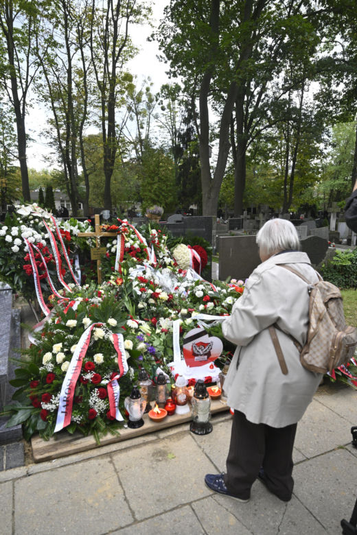 Tak wygląda grób ks. Małkowskiego