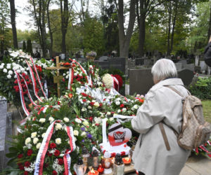 Tak wygląda grób ks. Małkowskiego
