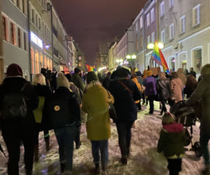 Strajk kobiet w Olsztynie (28.01.2021)