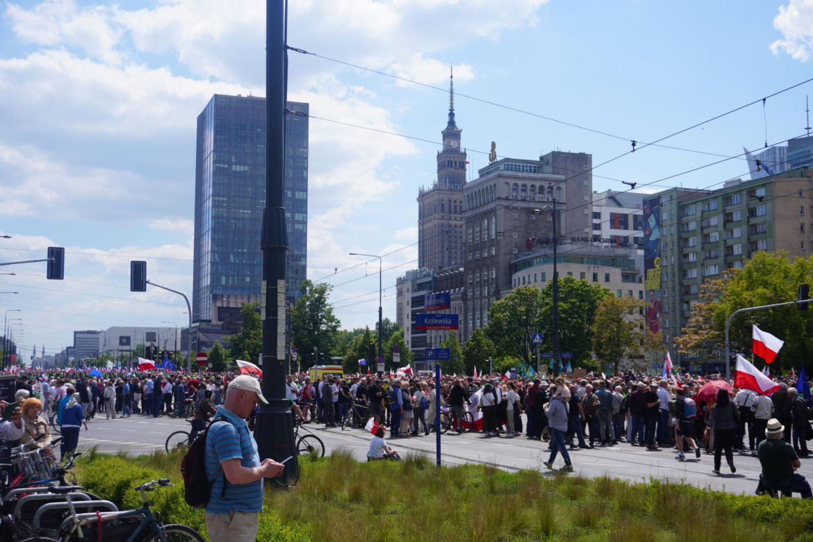 "Wielki Marsz Patriotów" Rafała Trzaskowskiego w Warszawie 25.05.2025
