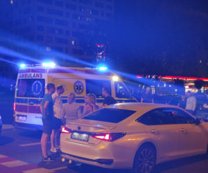 Potworny wypadek na warszawskim Gocławiu