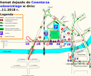 Organizacja ruchu wokół wrocławskich cmentarzy