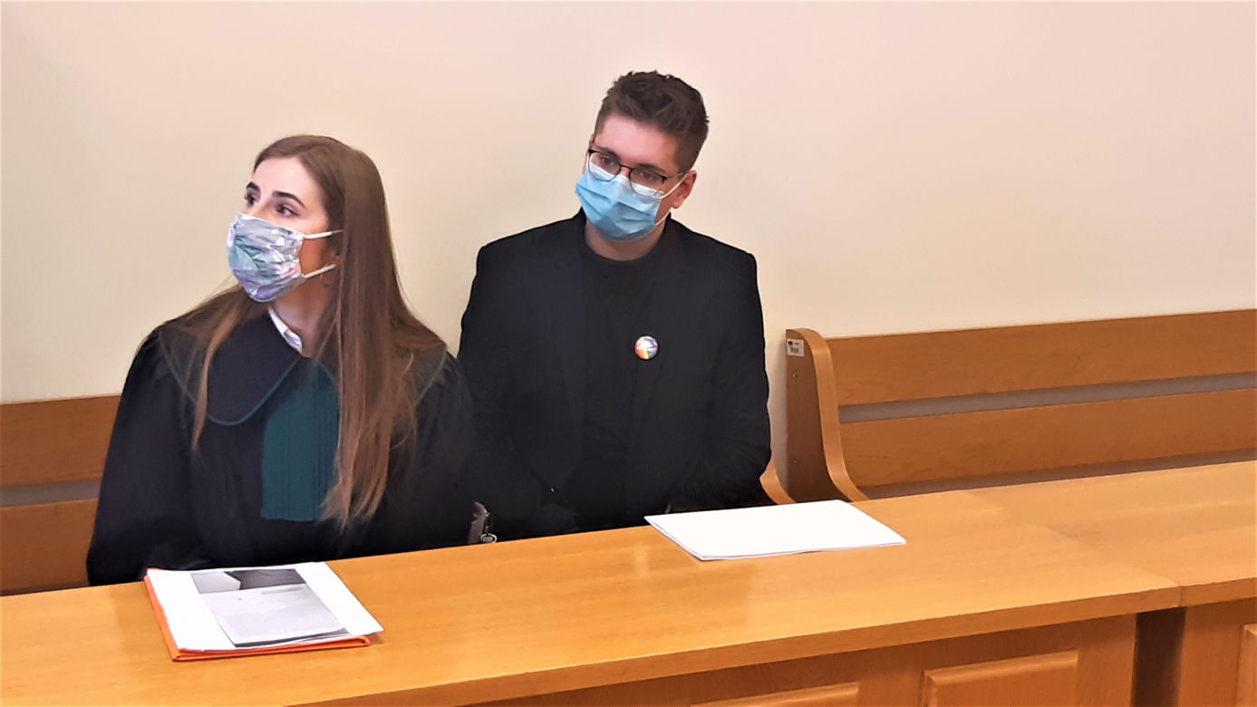Licealista stanął przed sądem za udział w strajku kobiet