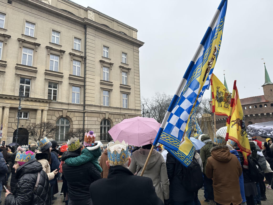 Orszak Trzech Króli przemaszerował przez Kraków