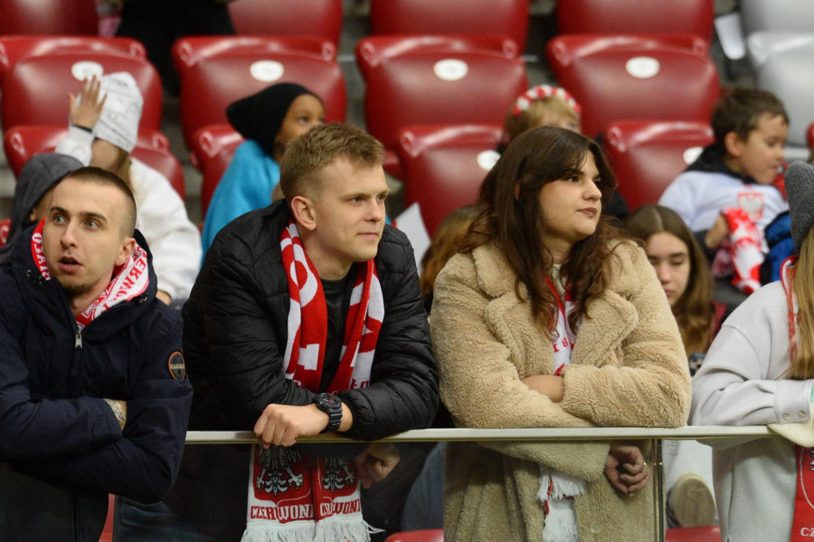Tłumy na PGE Narodowym w Warszawie! Tak kibicowaliście podczas meczu Polska - Holandia