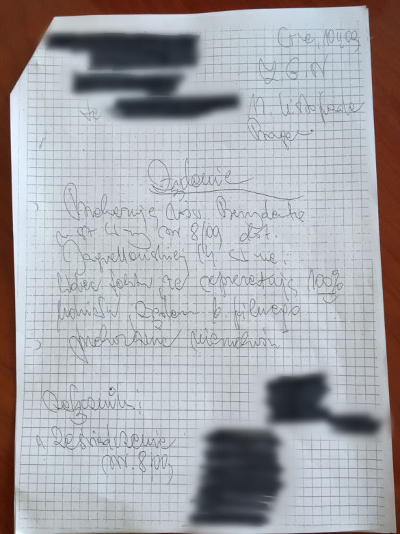 Kamienice na Pradze