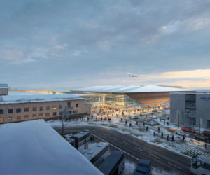 Projekt Terminala lotniska w Wilnie autorstwa Zaha Hadid Architects