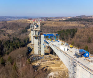 To tutaj rośnie najwyższa estakada w Polsce