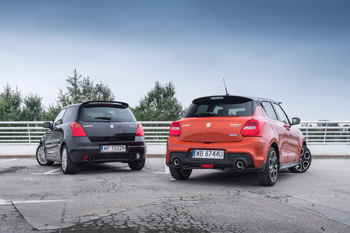 Suzuki Swift Sport 1.6 VVT 125 KM MT5 & Suzuki Swift Sport 1.4 BoosterJet SVHS 129 KM MT6