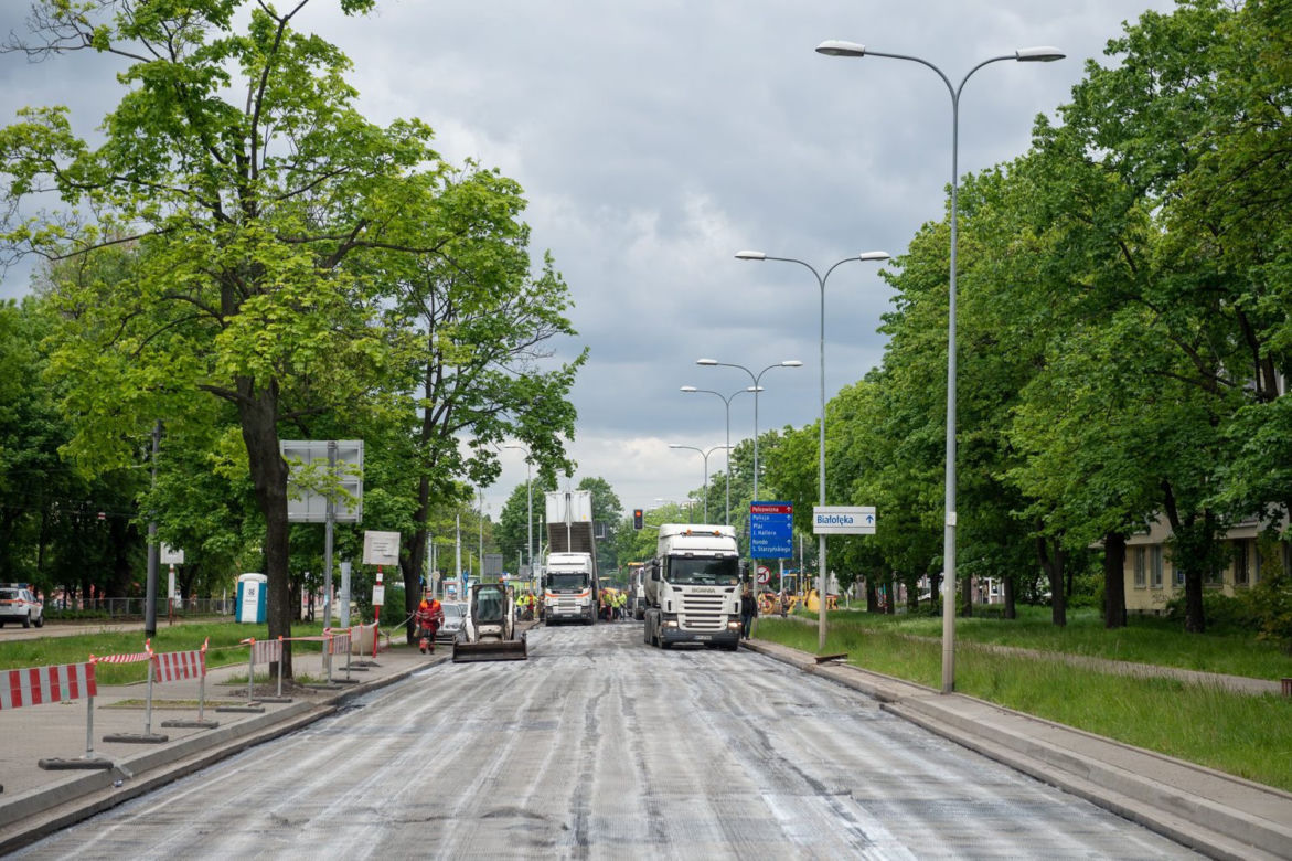 Remont ulicy Jagiellońskiej 