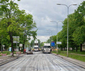 Remont ulicy Jagiellońskiej 