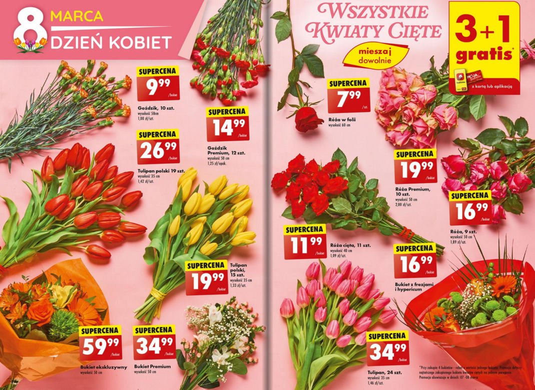 Promocje na Dzień Kobiet 2024