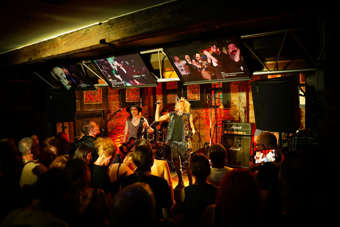 Energetyczny koncert Wildstreet w toruńskim Hard Rock Pubie Pamela