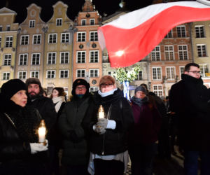 Wiec przeciwko nienawiści i przemocy w Gdańsku