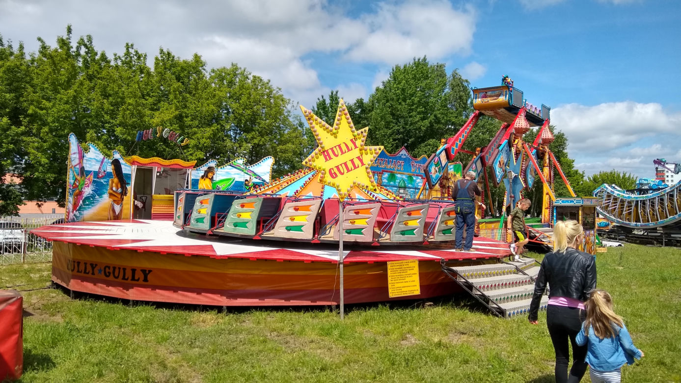 Białystok. Lunapark Bajka na Zielonych Wzgórzach
