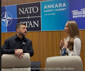 Nadia Długosz na szczycie NATO