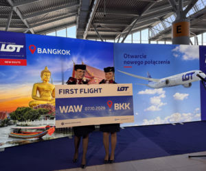 Nowa trasa LOT-u już wystartowała. Warszawa-Bangkok w około 10 godzin