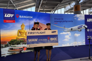 Nowa trasa LOT-u już wystartowała. Warszawa-Bangkok w około 10 godzin