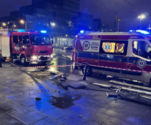 Makabryczny wypadek na Placu Bankowym
