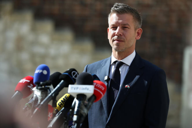 Peter Magyar w Krakowie