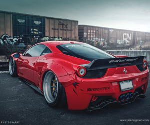 Ferrari 458 Italia po tuningu Liberty Walk Performance