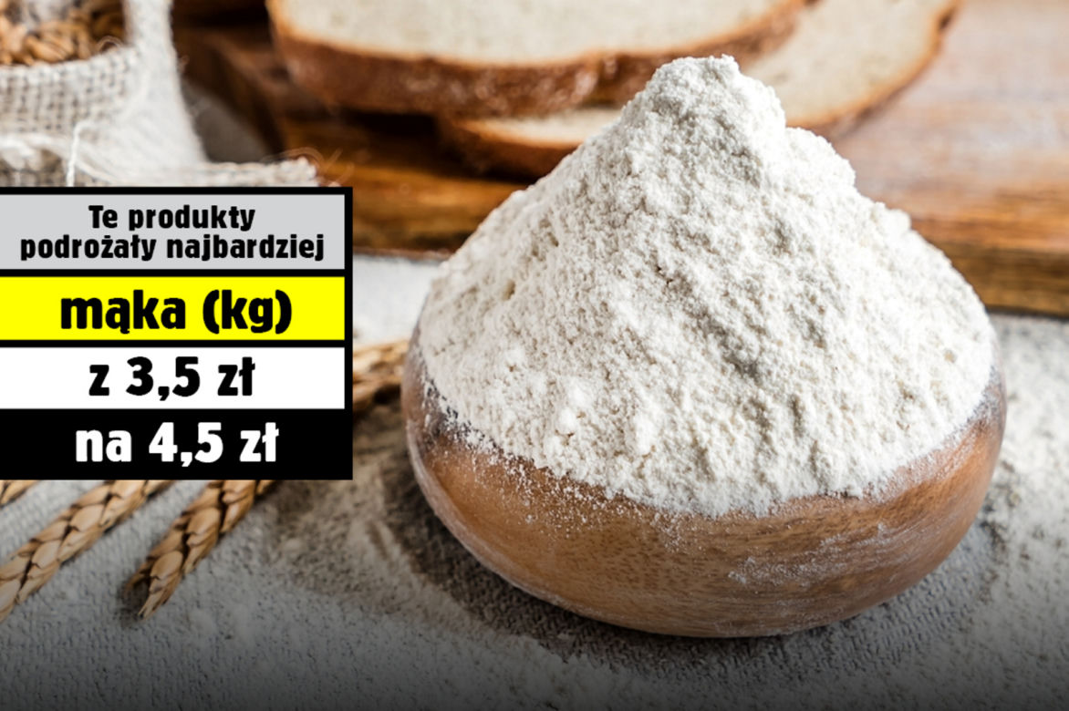 Ile podrożała mąka?