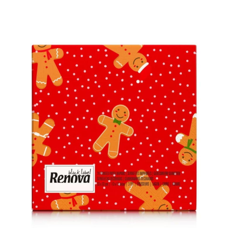 Serwetki świąteczne papierowe - Renova