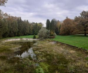 Jesienny spacer po parku zamkowym w Krasiczynie