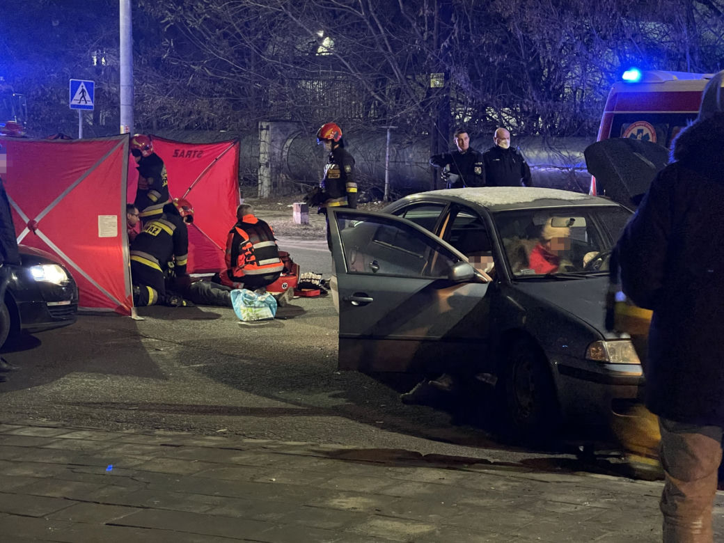 Śmiertelny wypadek na Targówku