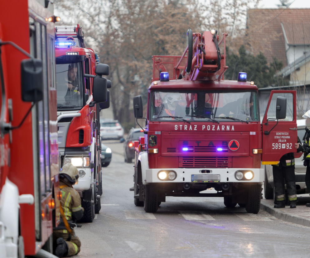 Ostrołęka. Pożar domu zakończony tragedią! W środku nadpalone ciało