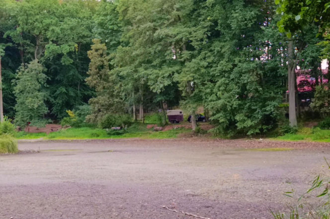 Wyschnięty Staw Wędkarski w Szczecinie