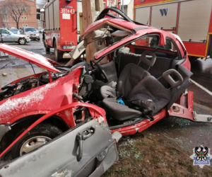 Koszmarny wypadek w Wałbrzychu