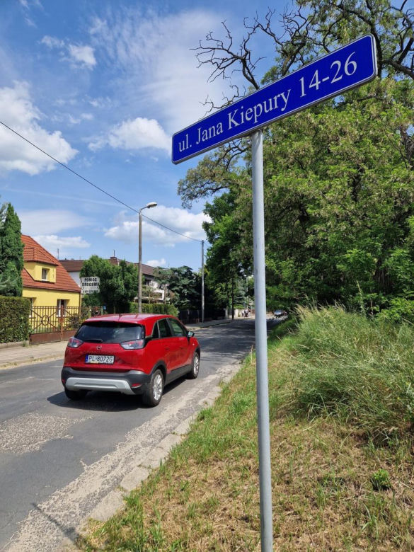 Ulica Kiepury w Lesznie 