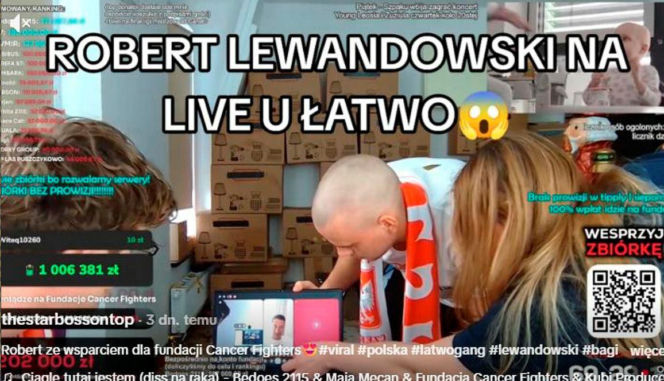 Najciekawsze akcje podczas streama Łatwoganga