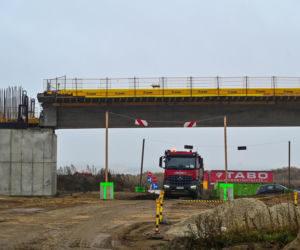 Budowa węzła w Kołbaskowie na autostradzie A6