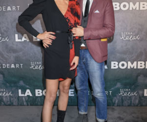 Maria Wieczorek, Krystian Wieczorek na premierze spektaklu La Bombe