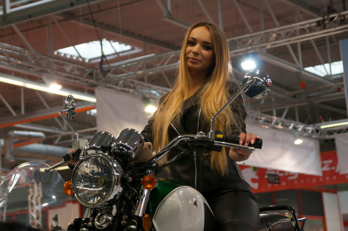 Hostessy na Warsaw Motorcycle Show