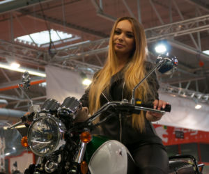 Hostessy na Warsaw Motorcycle Show