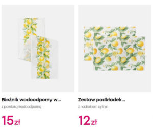 Ta cytrynowa zastawa z Pepco oczaruje każdego. Sprawi, że poczujesz się jak na Wybrzeżu Amalfi!