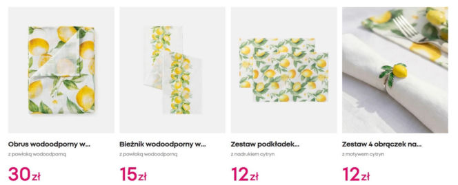 Ta cytrynowa zastawa z Pepco oczaruje każdego. Sprawi, że poczujesz się jak na Wybrzeżu Amalfi!