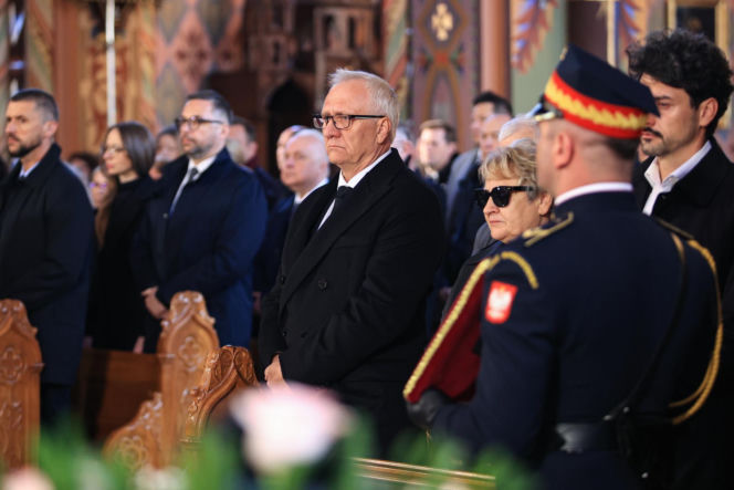 Ból, rozpacz, łzy. Poruszające sceny na pogrzebie Łukasza Litewki