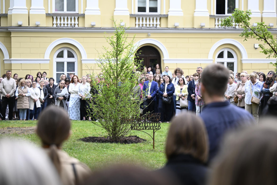 Rocznica masakry na UW. Uczcili pamięć pani Małgorzaty